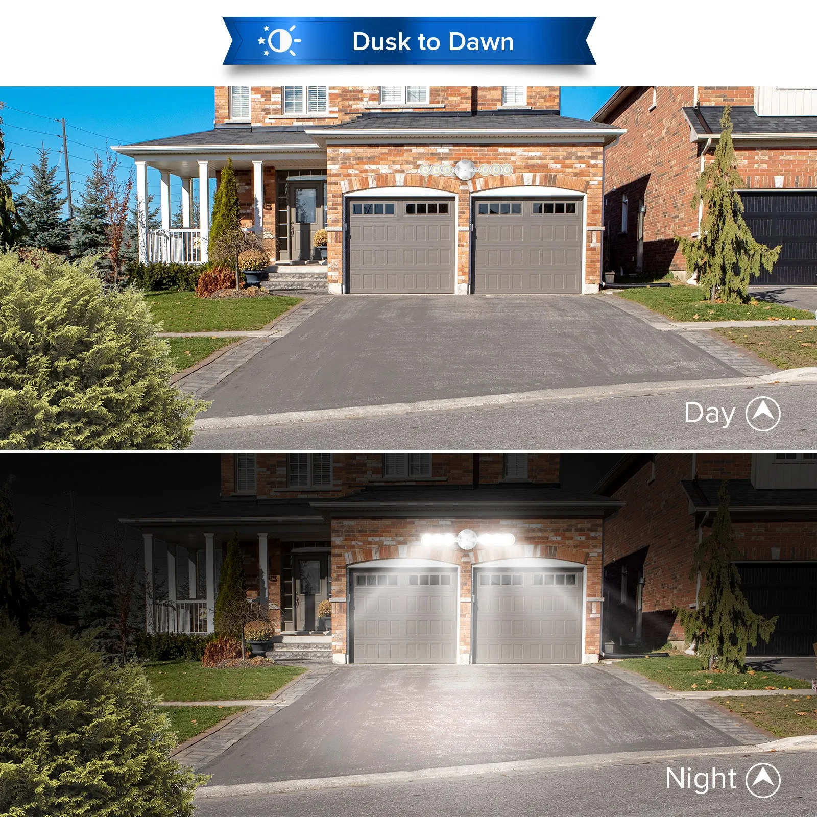 45W LED Security Light (Dusk to Dawn)(US ONLY)