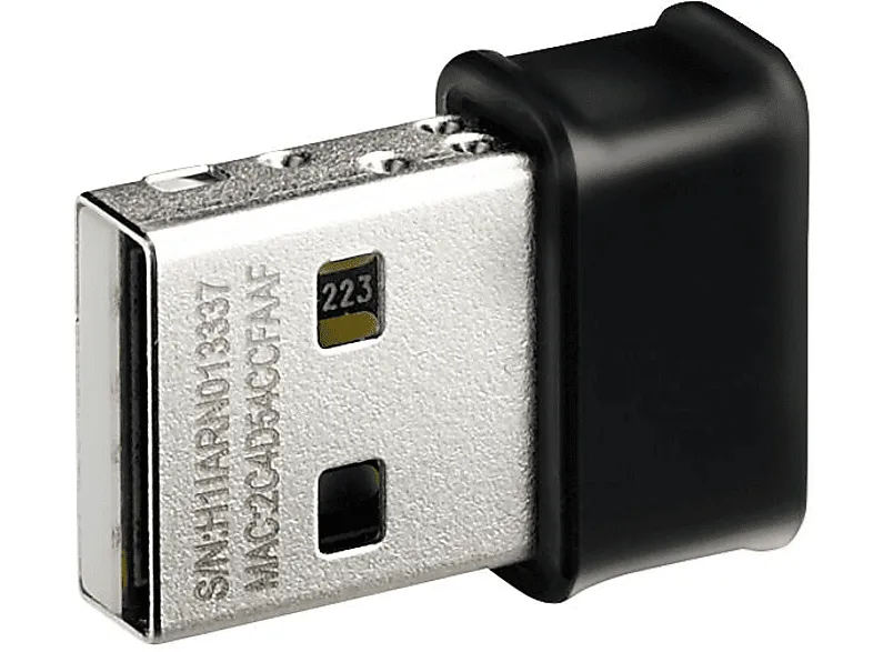 Adaptador de red inalámbrico - ASUS USB-AC53 Nano AC1200, Dual Band, MU-MIMO