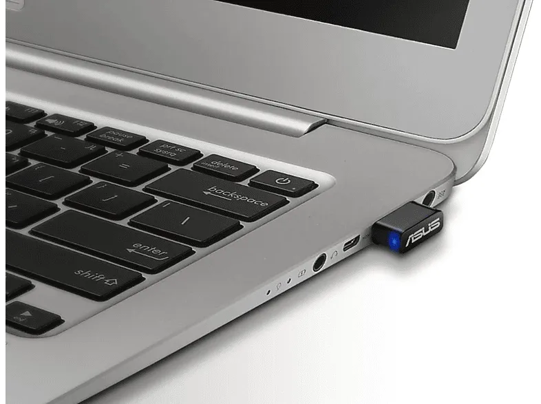Adaptador de red inalámbrico - ASUS USB-AC53 Nano AC1200, Dual Band, MU-MIMO