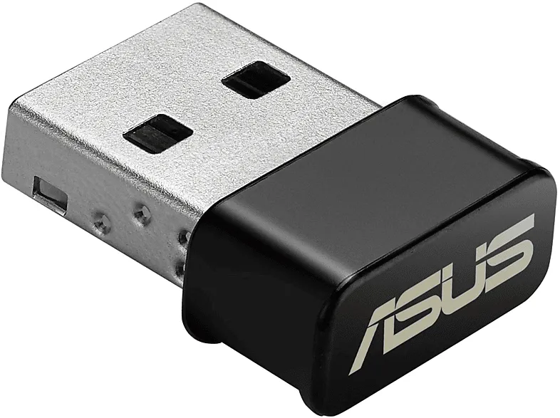 Adaptador de red inalámbrico - ASUS USB-AC53 Nano AC1200, Dual Band, MU-MIMO
