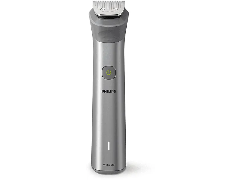 Afeitadora corporal - Philips MG5930/15, 11 en 1, Cortes de 0.5 a 16 mm, Hasta 120 min, Plata