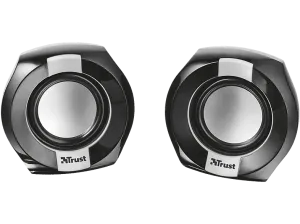Altavoces para PC - Trust Polo, Alámbrico, 2 unidades, 8W, Negro
