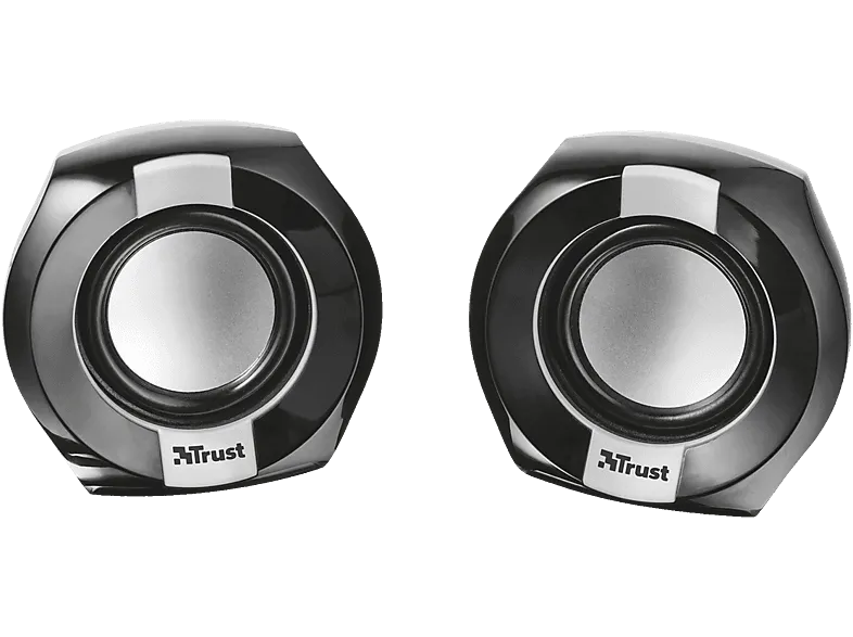 Altavoces para PC - Trust Polo, Alámbrico, 2 unidades, 8W, Negro