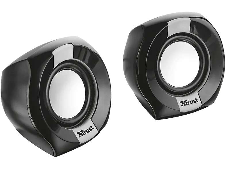 Altavoces para PC - Trust Polo, Alámbrico, 2 unidades, 8W, Negro