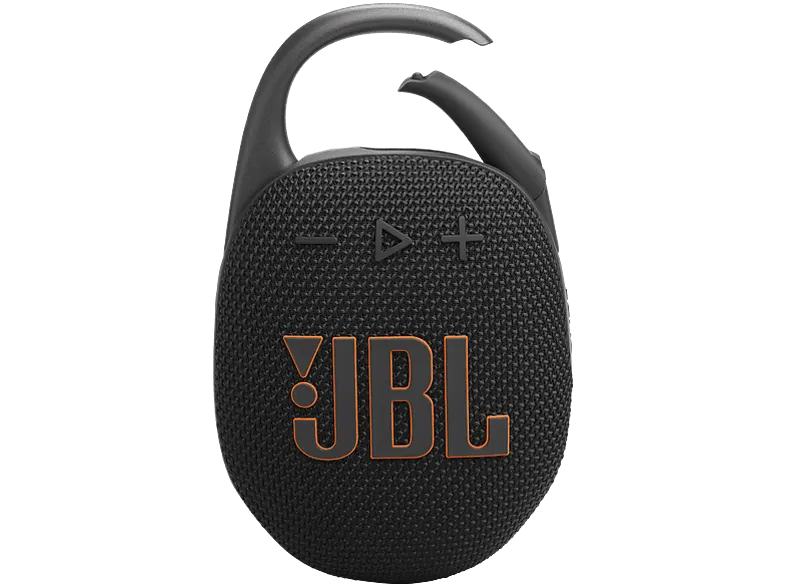 Altavoz inalámbrico - JBL Clip 5, 7 W, Bluetooth, 12 h Autonomía, Resistente al Agua, Wireless, Black