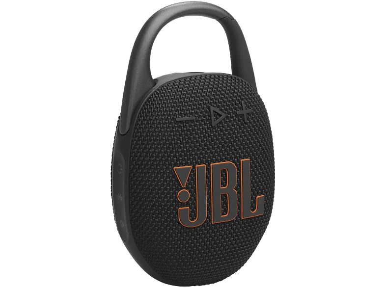 Altavoz inalámbrico - JBL Clip 5, 7 W, Bluetooth, 12 h Autonomía, Resistente al Agua, Wireless, Black