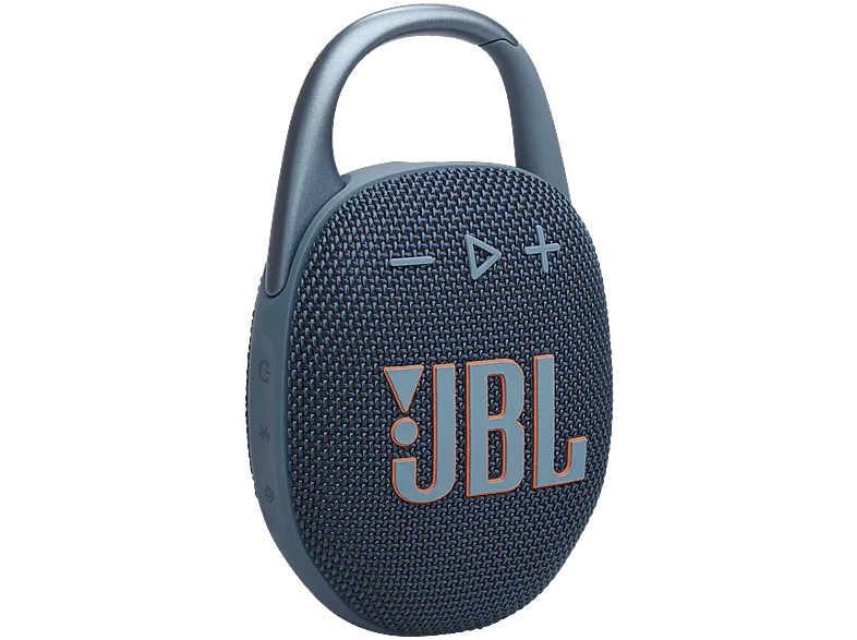 Altavoz inalámbrico - JBL Clip 5, 7 W, Bluetooth, 12 h Autonomía, Resistente al Agua, Wireless, Blue