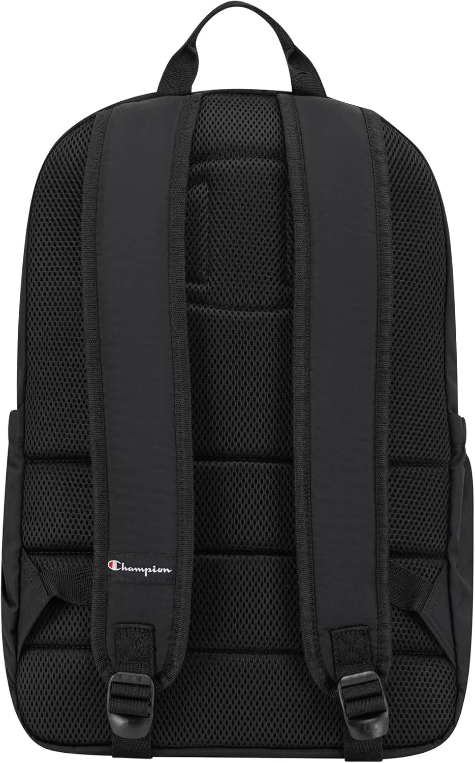 Champion Venice Nylon Backpack, Black/Silver, Medium