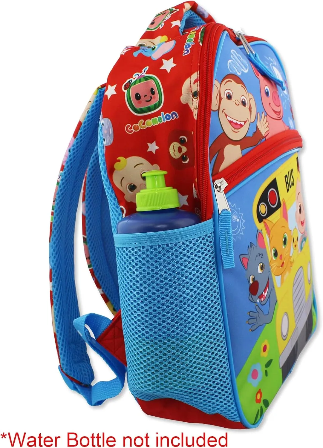 CoComelon Boys Girls 14 inch School Backpack (Blue, One Size)