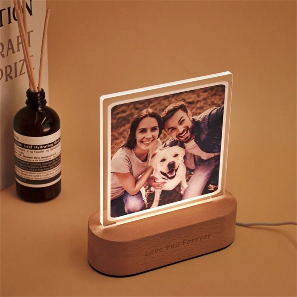 Custom Photo Night Light