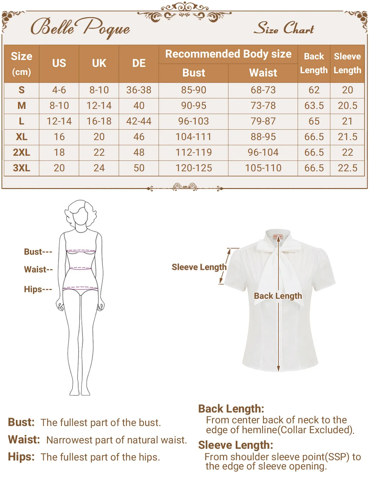 Fans Look of Summer Short Sleeve Office Button Down Blouse Stripe Shirt Tops with Bow Tie