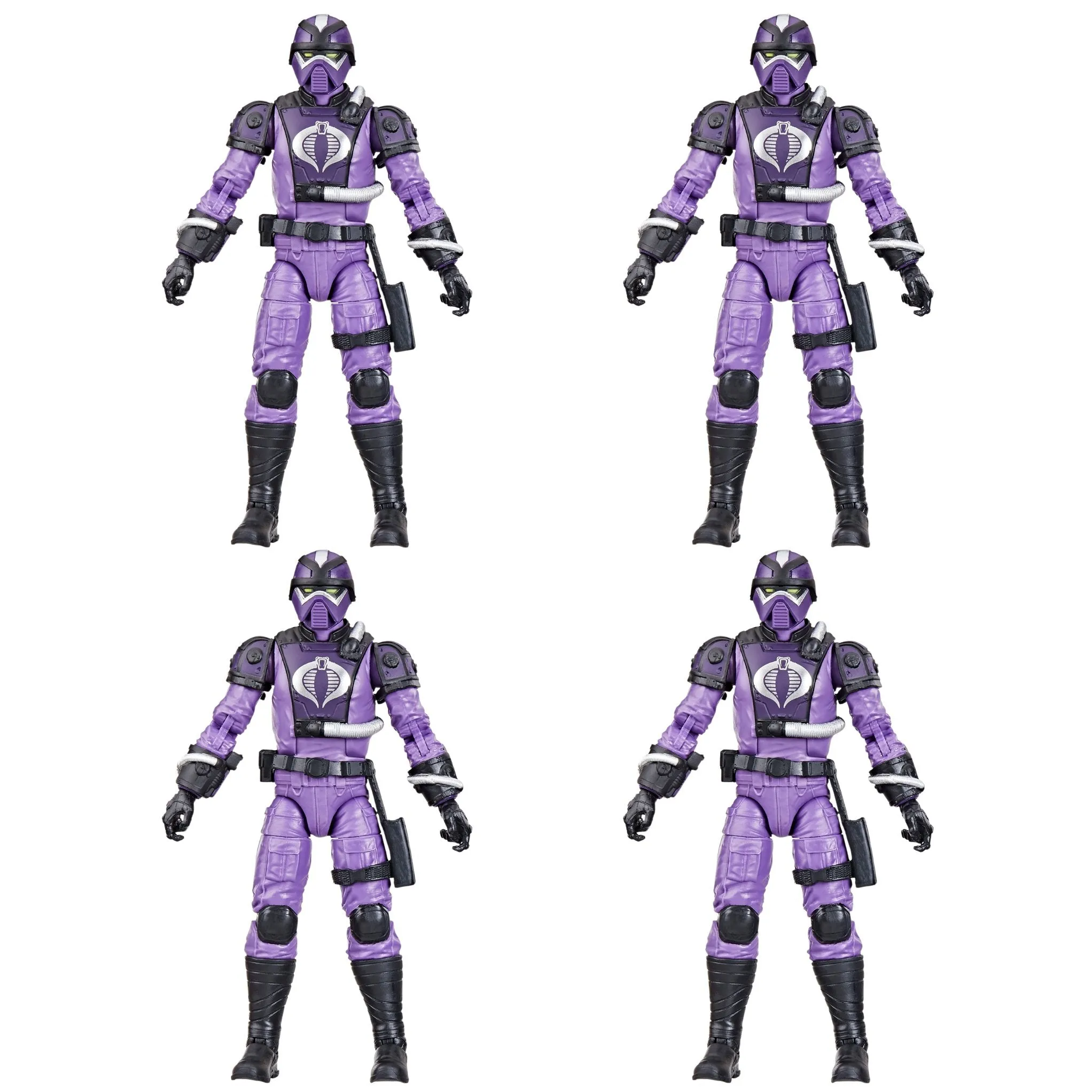 G.I. Joe Classified Techno-Viper ARMY BUILDER SET OF 4