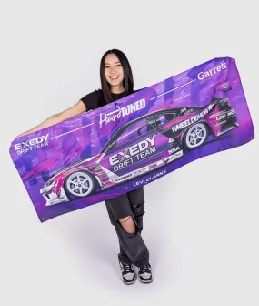 Levi Clarke Premium S15 Garage Flag - Durable and Stylish Outdoor Decoration for Enthusiasts