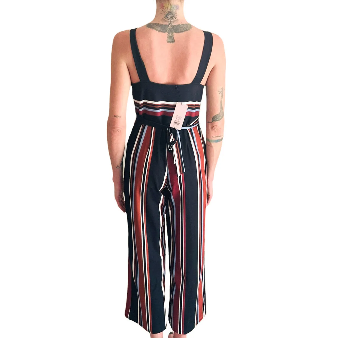 Miss Selfridge Striped Jumpsuit