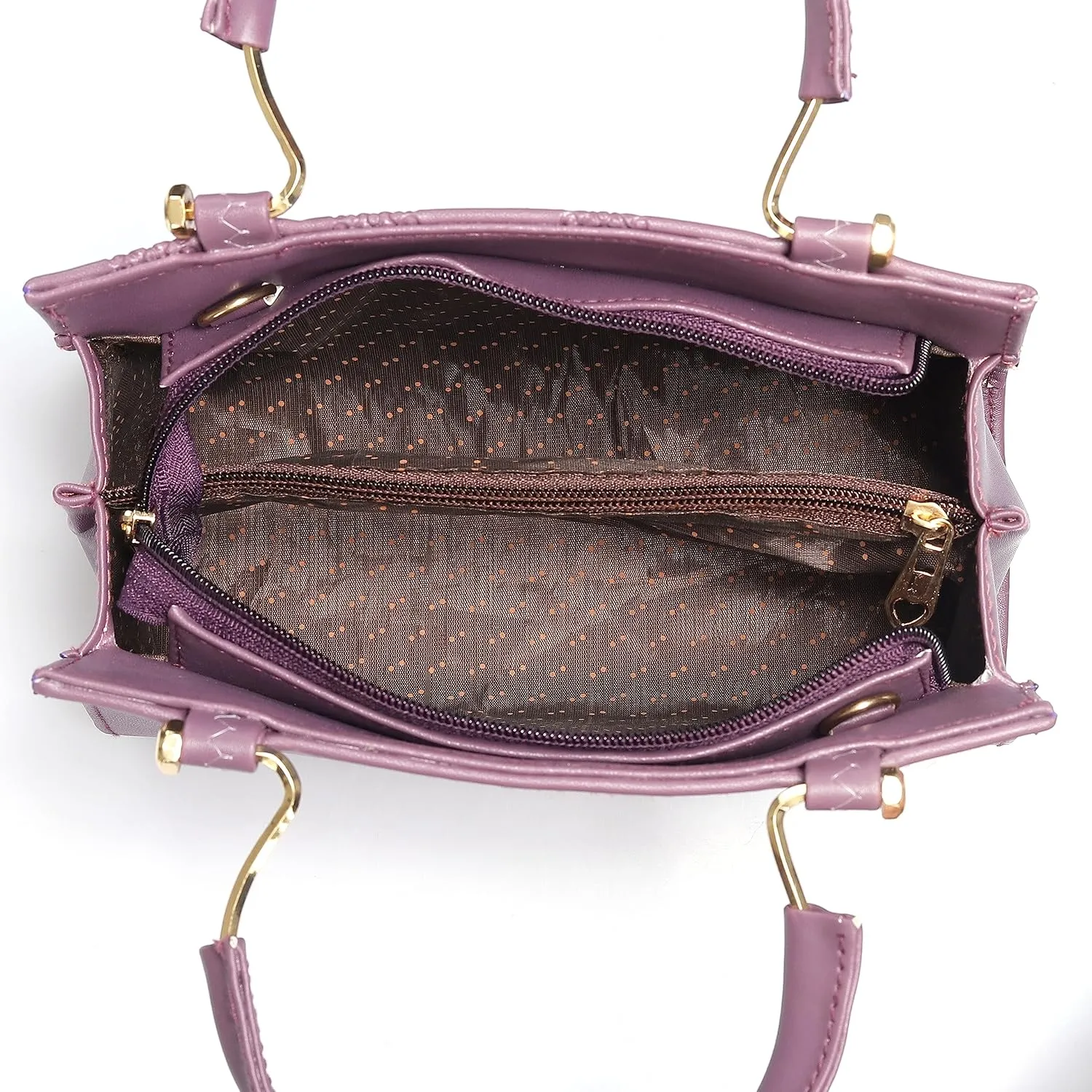 ROSS BROWN Synthetic Leather Women Satchel Bag | Ladies Purse Handbag | Women bags -Mini
