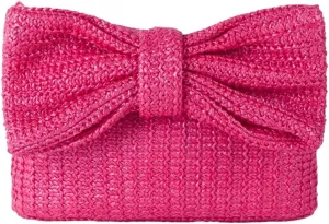 Women Straw Bow Purse Summer Beach Bag Woven Clutch Bag Vacation Tote Party Handbags Wedding Formal 2025 New